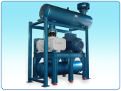 ROOTS blower with reactive silencer